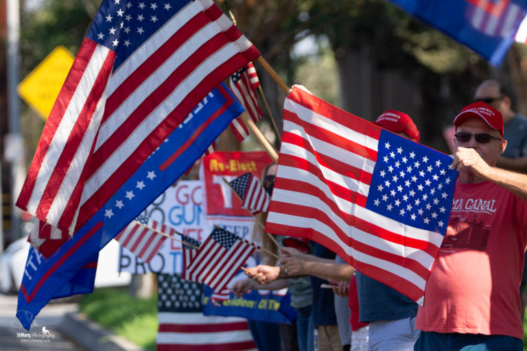 Trump Rally in La Habra