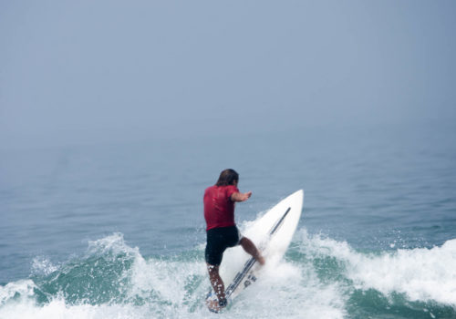Surfing At Huntington Beach
