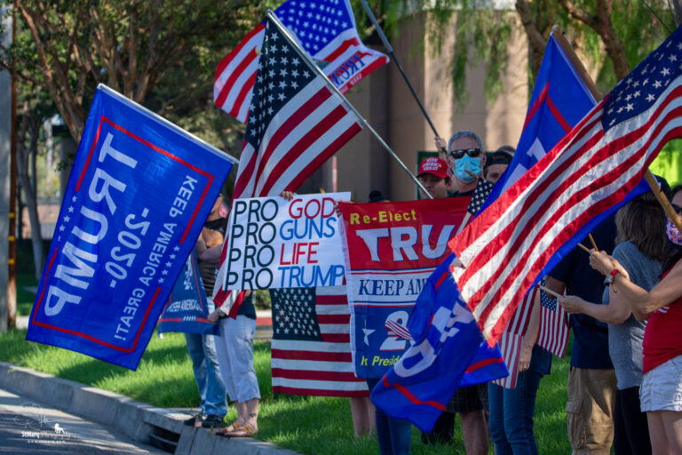 Trump Supporters Rally In Southern California