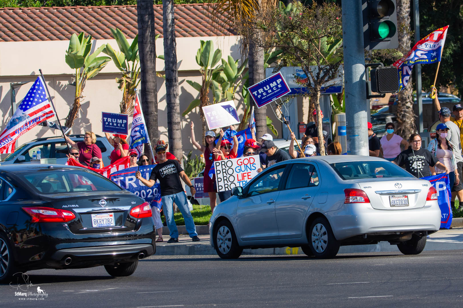 Trump Rally in La Habra