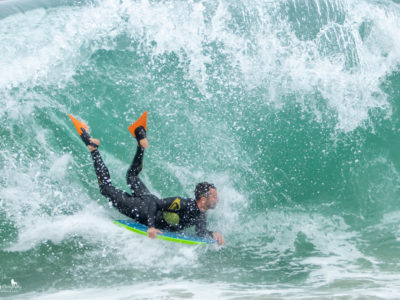 Boogie Boarding At The Wedge